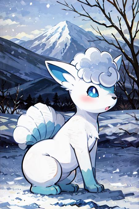 12191-3568606698-masterpiece,best_quality__alolan_vulpix,  pokemon (creature),__ ,ALOLA_VULPIX, __forest,mountain, lake, snow, snowflakes, snowin.png
